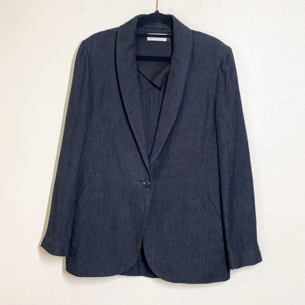 Art of the Gentlewoman Soft Blazer 2 US Med Linen Viscose Blend Casual Powersuit